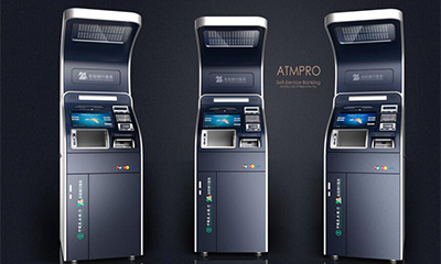 金融設備之銀行大堂終端機設計案例 金融設備之銀行大堂終端機設計案例