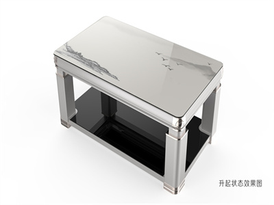 智能取暖茶幾 溫暖觸手可及 智能設備工業設計案例