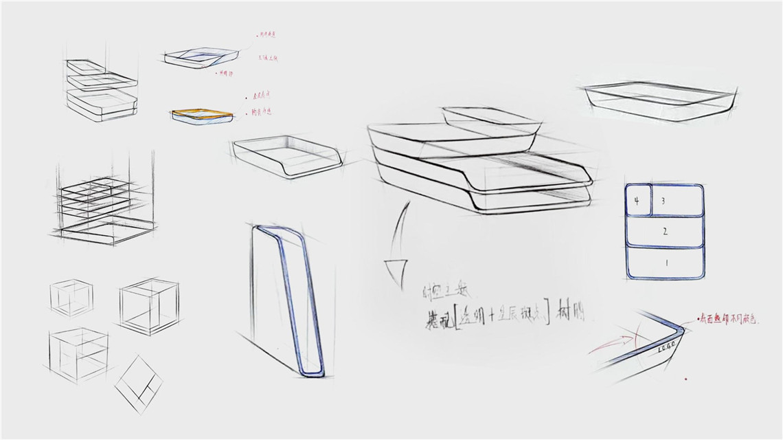 文具收納套裝設計案例