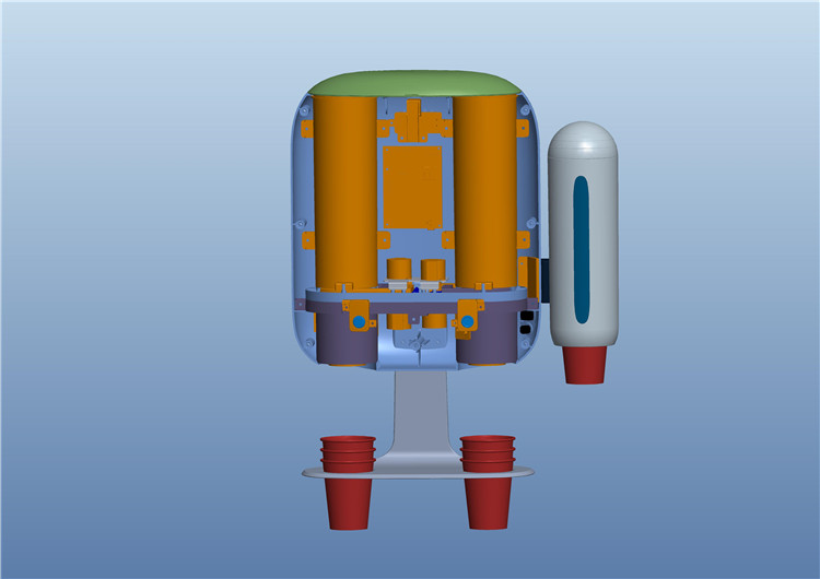 家電數碼之自動取杯器外觀結構設計案例